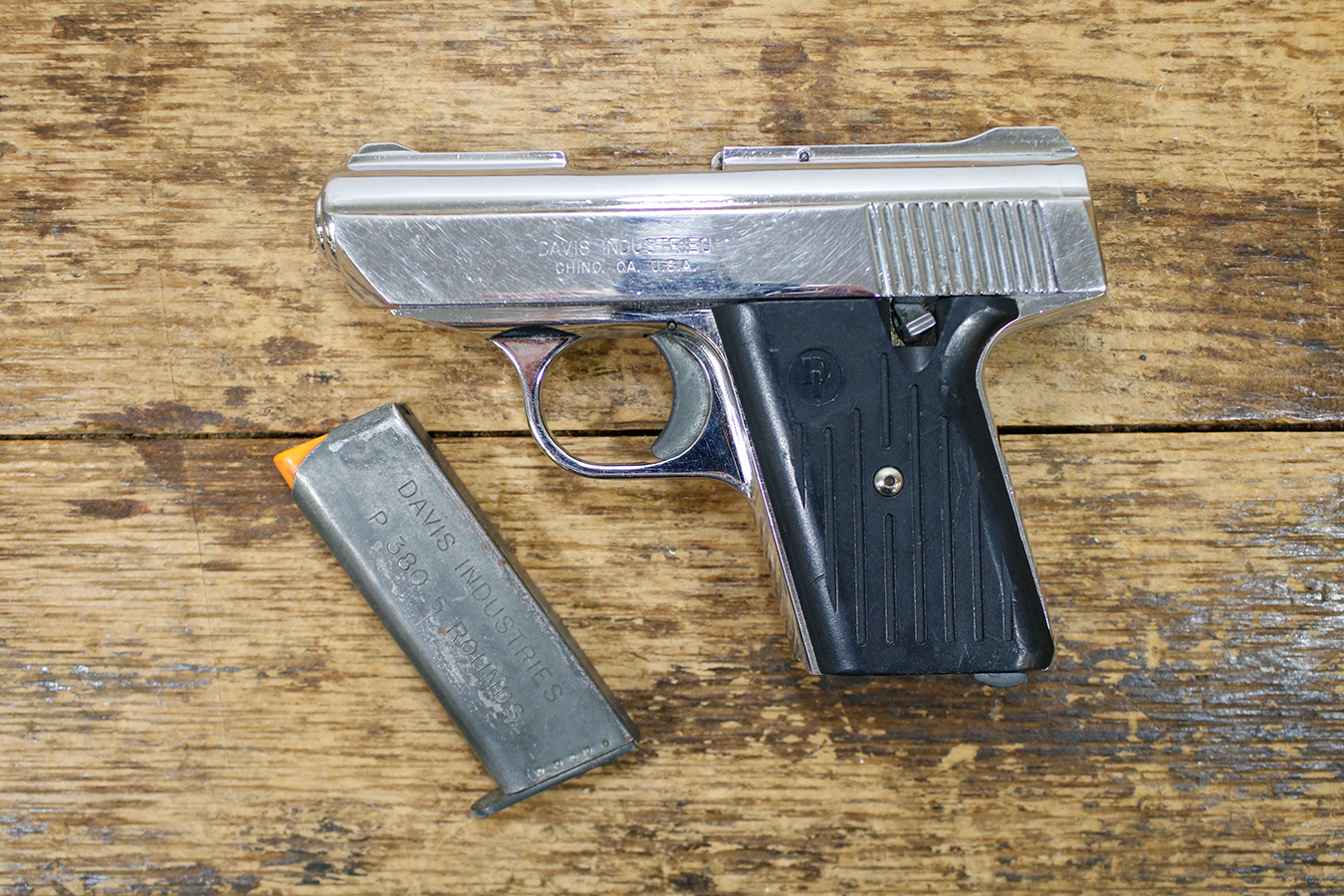 Davis P380 380 Auto Police Trade-In Pistol Polished