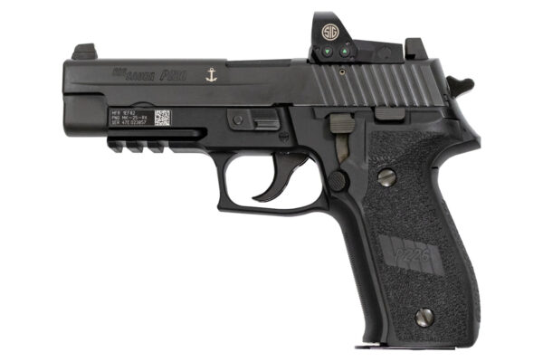 Sig Sauer Mk25 Desert RX 9mm Centerfire Pistol with Romeo1 Reflex Sight