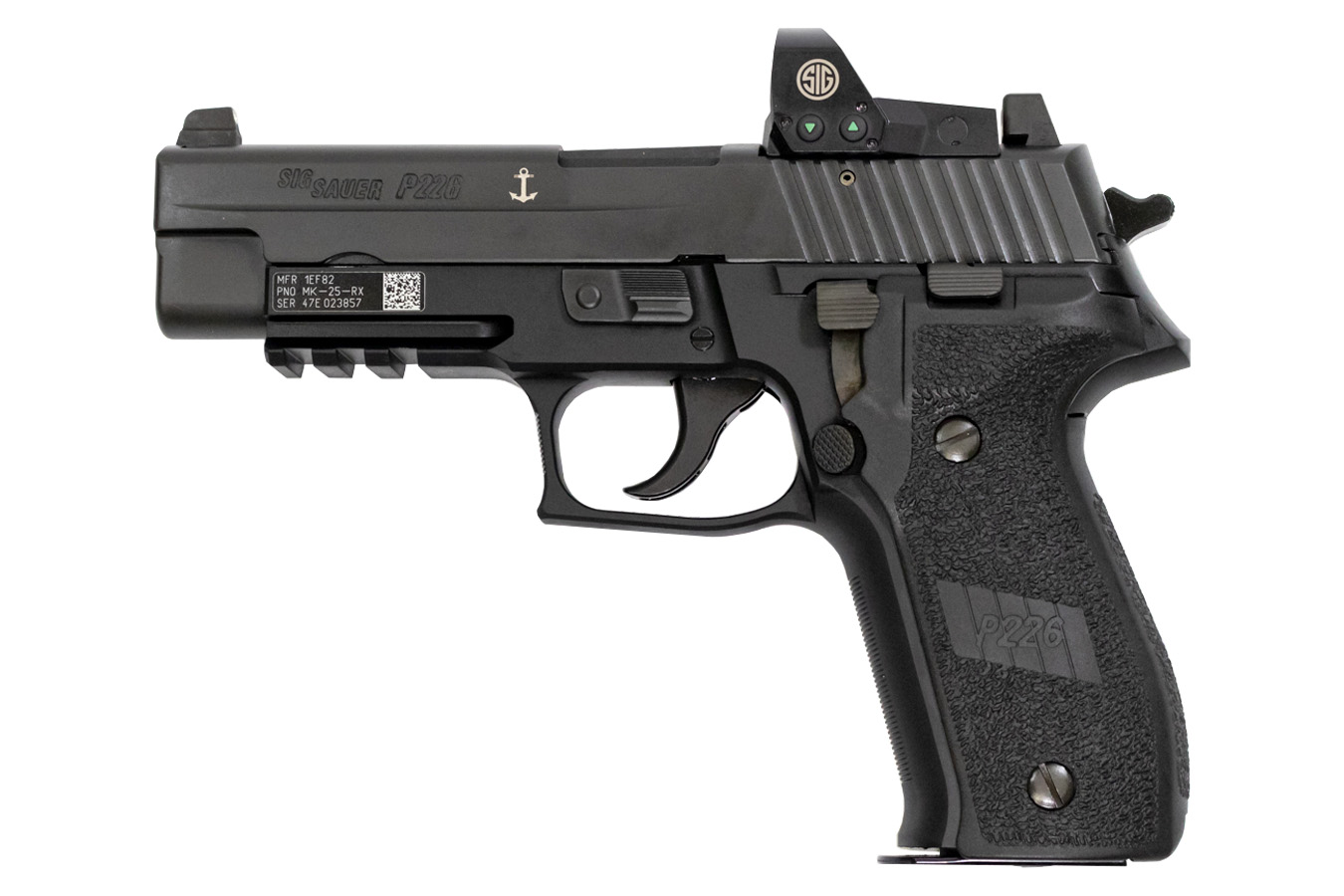 Sig Sauer Mk25 Desert RX 9mm Centerfire Pistol with Romeo1 Reflex Sight
