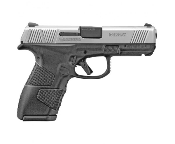 Mossberg MC2c Black / Stainless 9mm 3.9″ Barrel 13-Rounds Contrast Sights
