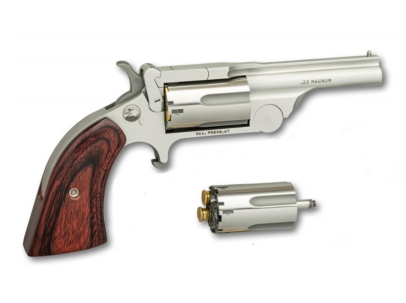 North American Arms Ranger II Top Break 2.5″ .22 LR/WMR 5 RDs