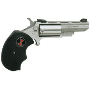 NAA Blk Wido Stainless .22 Mag 2-inch 5Rds