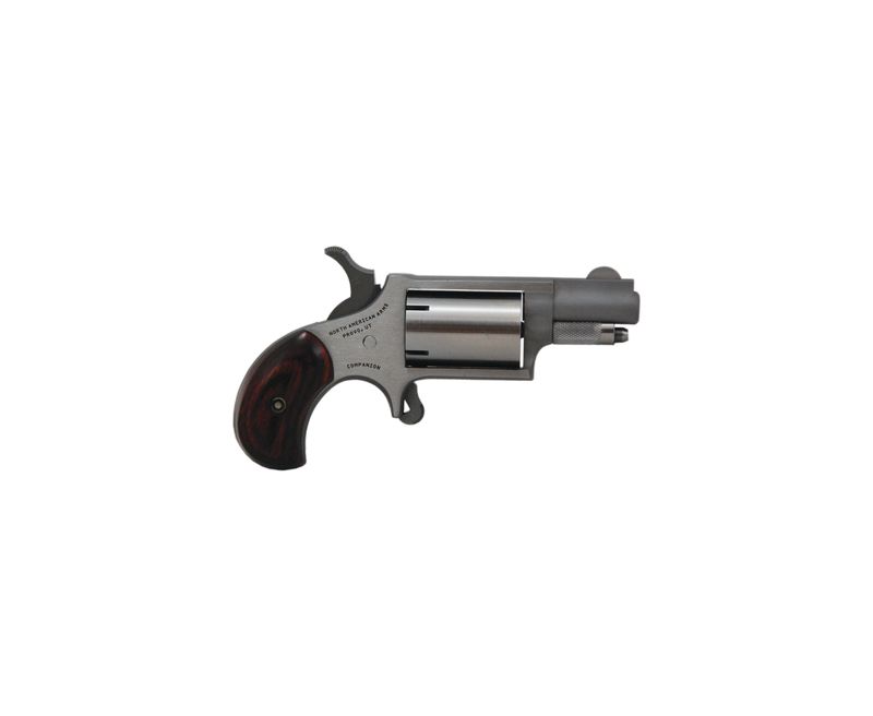 North American Arms Companion Cap &amp; Ball Percussion Revolver Stainless Steel .22 1.125-inch 5 Rds