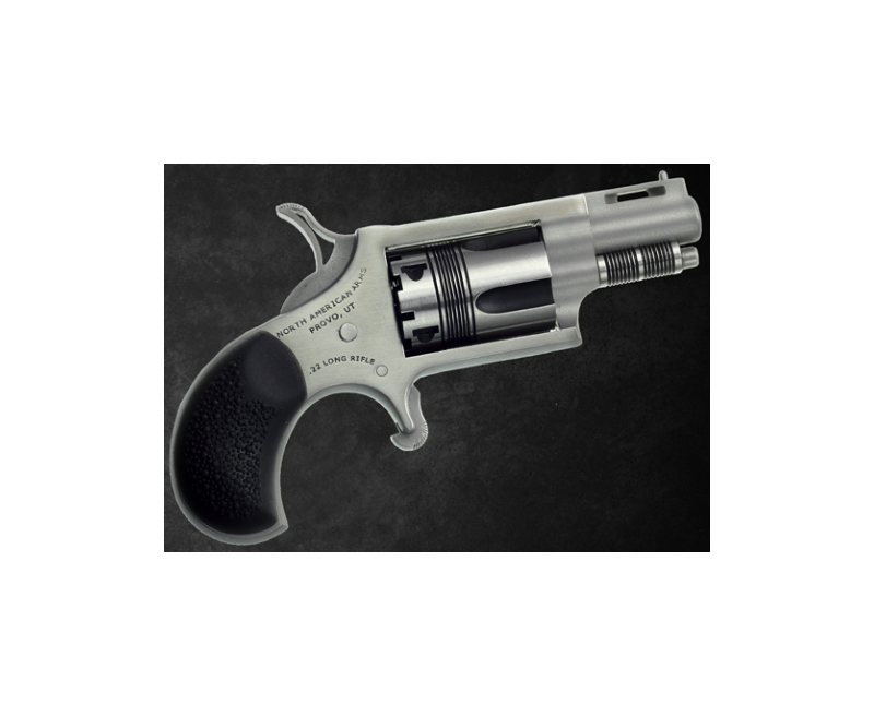 North American Arms The Long Rifle Wasp Stainless Steel .22LR 1.625-inch 5 Rds