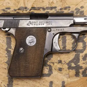 Colt Junior .25 ACP Police Trade-In Pocket Pistol (Mag Not