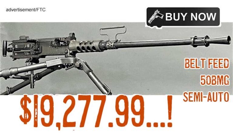 Ohio Ordnance M2-SLR Semi-Auto Belt Fed Rifle 50 BMG