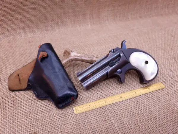 Derringer Classic 22LR Rimfire Pistol with White Pearl Grips