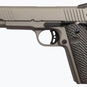 Rock Island Standard FS .45 ACP 5.5″ 8 Round Cerakote Gun Metal Grey w/G10 Grips CA Compliant