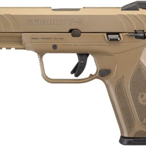 Ruger Security-9 Pistol Coyote Brown 9mm 4″ 15 RD Adjustable Sights