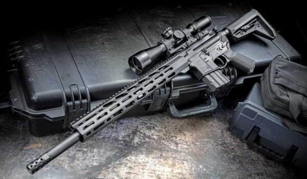 Ruger AR 556 MPR 5 56mm Semi Automatic Rifle with Davidsons Dark Earth Finish
