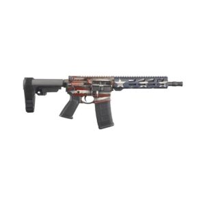 Ruger AR-556 Semi-Auto Pistol American-Flag 30Rds 10.5-inch .223Rem 5.56NATO