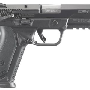 Ruger American Duty Pistol 9mm 4.2″ 10rd Novak LoMount Sights