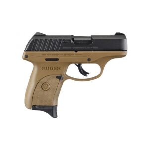Ruger EC9S Semi-Auto Pistol 9MM 3.12-inch Black/FDE Slide 7Rds