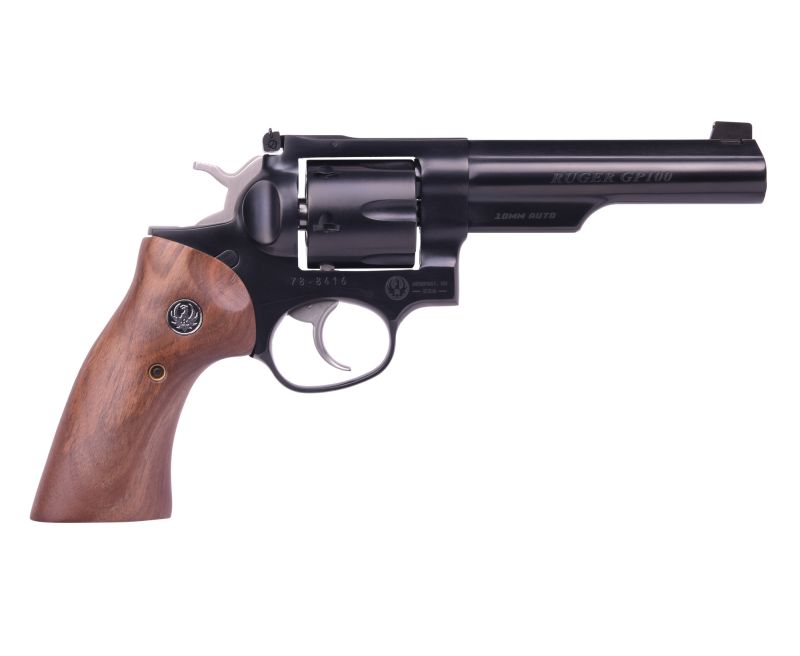 Ruger GP100 Half Lug Blued 10mm / .40 S&amp;W 5-inch 6Rds