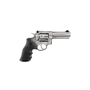 Ruger GP100 with Hogue Monogrip Stainless .327 FED 4.2-inch 7Rds