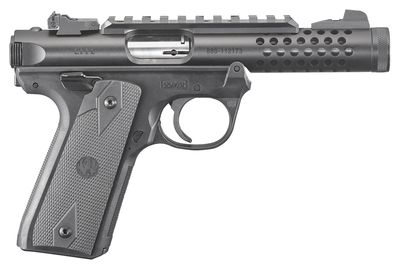 Ruger Mark IV 22/45 Lite Black .22LR 4.4-in 10 Rounds