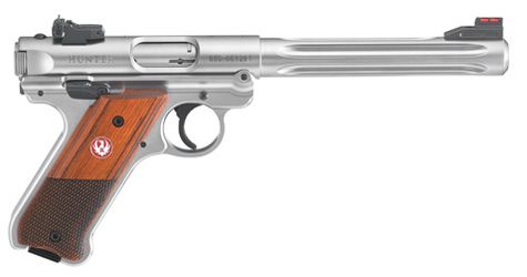Ruger Mark IV Hunter Stainless .22LR 6.88-in 10 Rounds Fluted Barrel