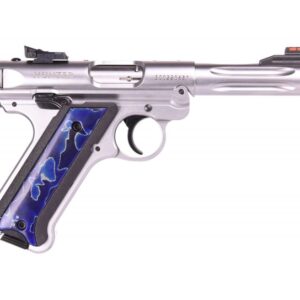 Ruger Mark IV Raffir Hunter Stainless / Blue .22 LR 4.5″ Barrel 10-Rounds