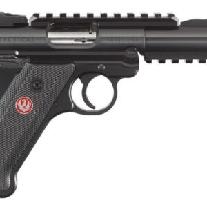 Ruger MKIV Tactical Black 22LR 4.4 inch Barrel 10 Rounds