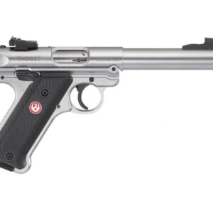 Ruger Mark IV Target Satin Stainless .22 LR 5.5-inch 10Rds Fixed Front/Adjustable Rear Sights
