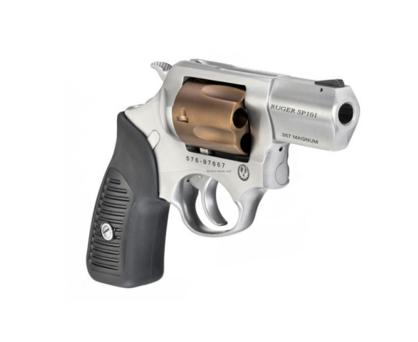 Ruger SP101 Revolver Stainless / Rose Gold .357 Mag 2.25″ 5 RD