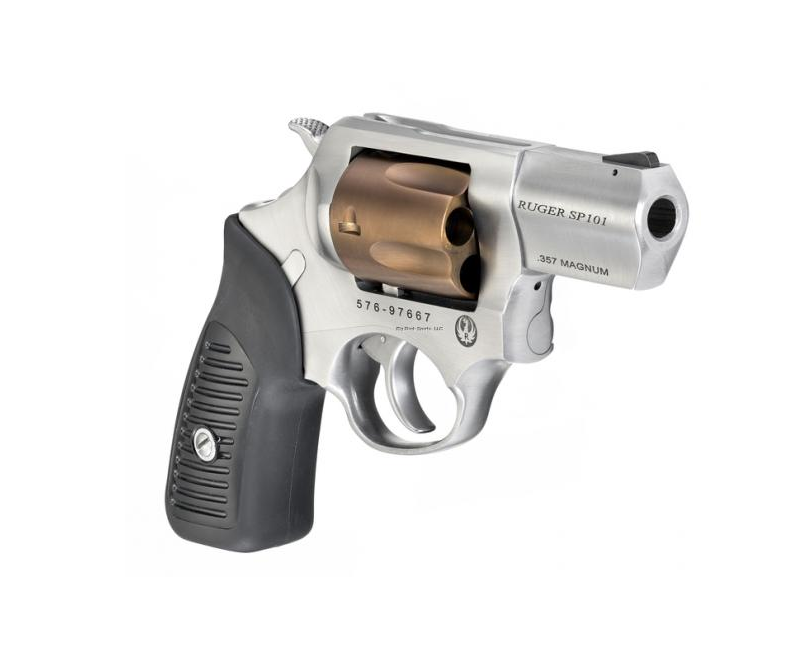 Ruger SP101 Revolver Stainless / Rose Gold .357 Mag 2.25″ 5 RD