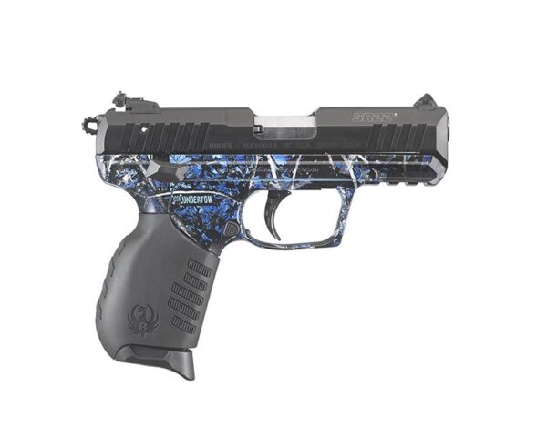 Ruger SR22 Pistol Black and Moonshine 22LR 3.5 inch Barrel 10 Rounds