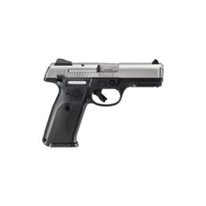 Ruger SR40 Stainless / Black .40 SW 4.14-inch 15Rd
