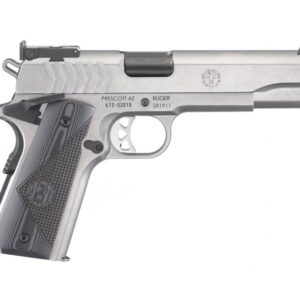 RUGER SR1911 Target Stainless 9mm 5-inch 9rd Extended Magazine Release