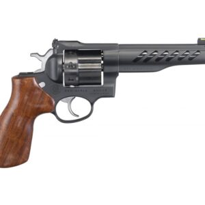 Ruger Super GP100 Competition Revolver Black / Hardwood .357 Mag / .38 SPL 5.5-inch 8Rds