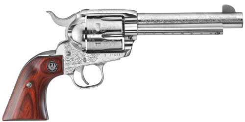 Ruger VAQUERO 45LC SS 5.5-inch ENGRAVED