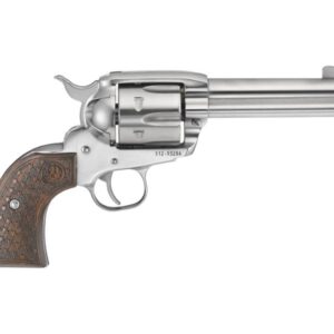 Ruger Vaquero Fast Draw Stainless .357 Mag 4.625-inch 6Rd Dooley Gang Wood Grips TALO Exclusive