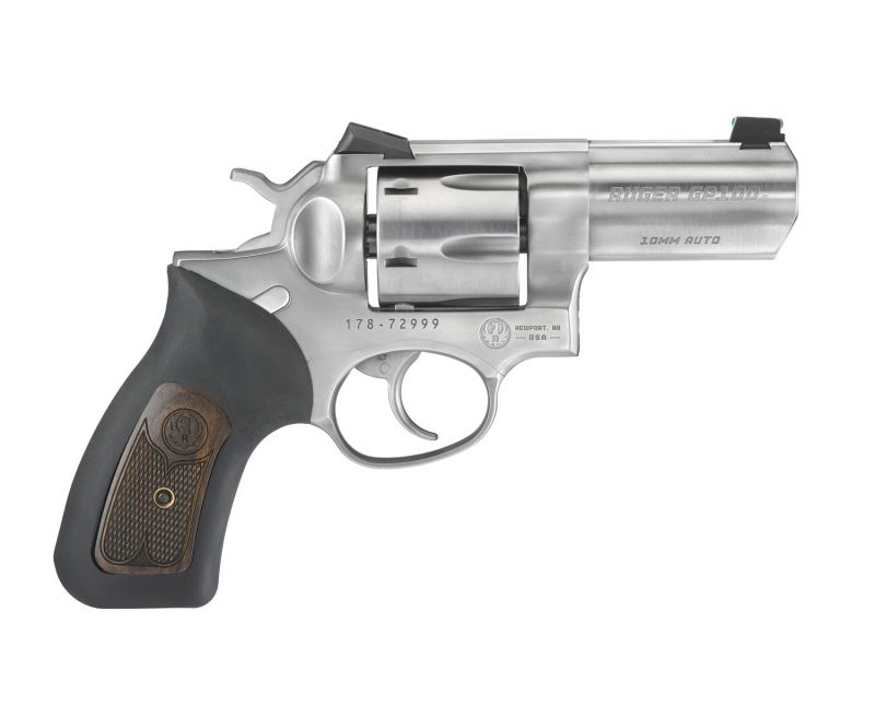 Ruger GP100 WILEY CLAPP 10MM 3″ SS 6Rds
