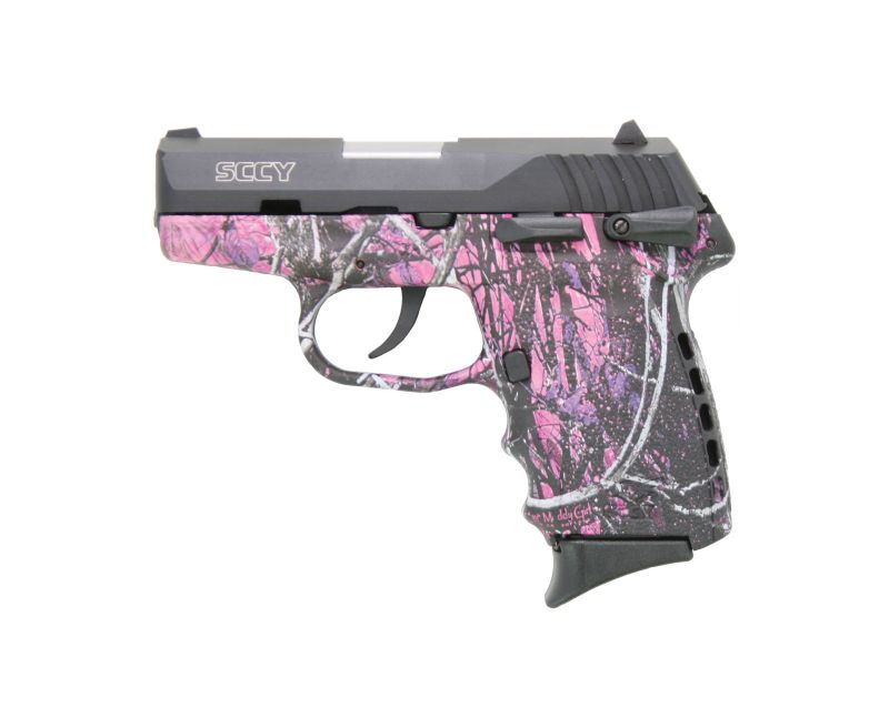 SCCY CP-2 Black / Muddy Girl Camo 9mm 3.1-inch 10Rd