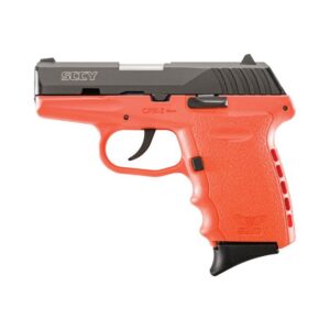 SCCY CPX-2 Black / Orange 9mm 3.1-inch 10Rd