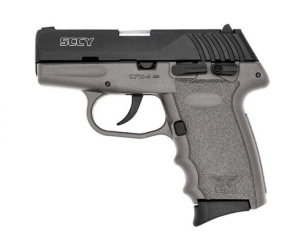 SCCY CPX-4 Gray / Black .380 ACP 2.9″ Barrel 10-Rounds