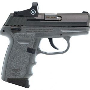 SCCY CPX-4 RD Gray / Black .380 ACP 3.1″ Barrel 10-Rounds CTS-1500 Red Dot Sight