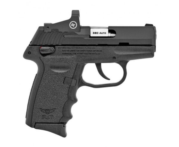 SCCY CPX-4 RD .380 ACP 3.1″ Barrel 10-Rounds CTS-1500 Reflex Sight