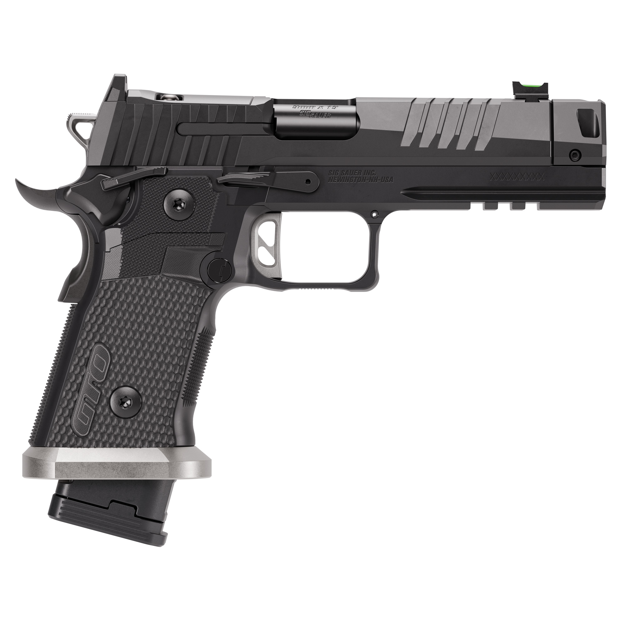 Sig P211 GTO 9mm, 4.4″ Barrel, MACH3D Compensator