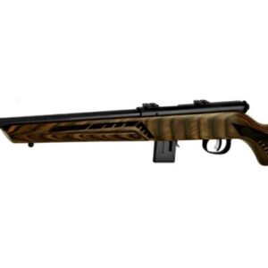 Savage 93r17 Minimalist 17 HMR Bolt Action Rifle with Green Laminate Stock
