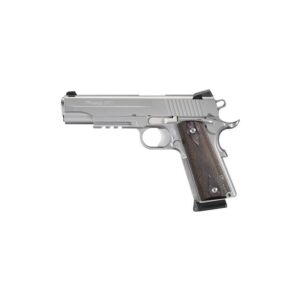 Sig Sauer 1911 Stainless .45 ACP 5″ 8-Round with Wood Grips