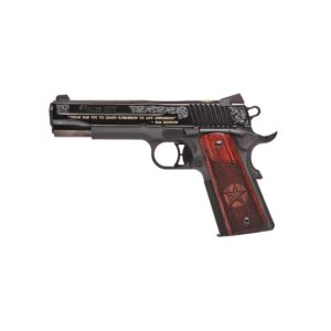 Sig Sauer 1911 Engraved Texas Gold Black .45ACP 5-inch 8rd