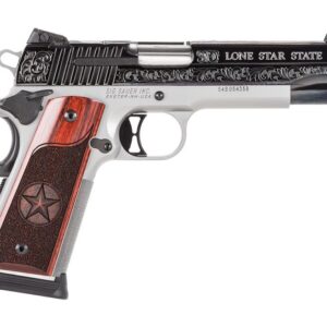 Sig Sauer 1911 Texas Silver Edition Black / Stainless .45 ACP 5-inch 8Rds