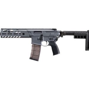 Sig Sauer MCX Virtus Pistol Gray .300 AAC Blackout 9-inch 30Rds Folding Arm Brace