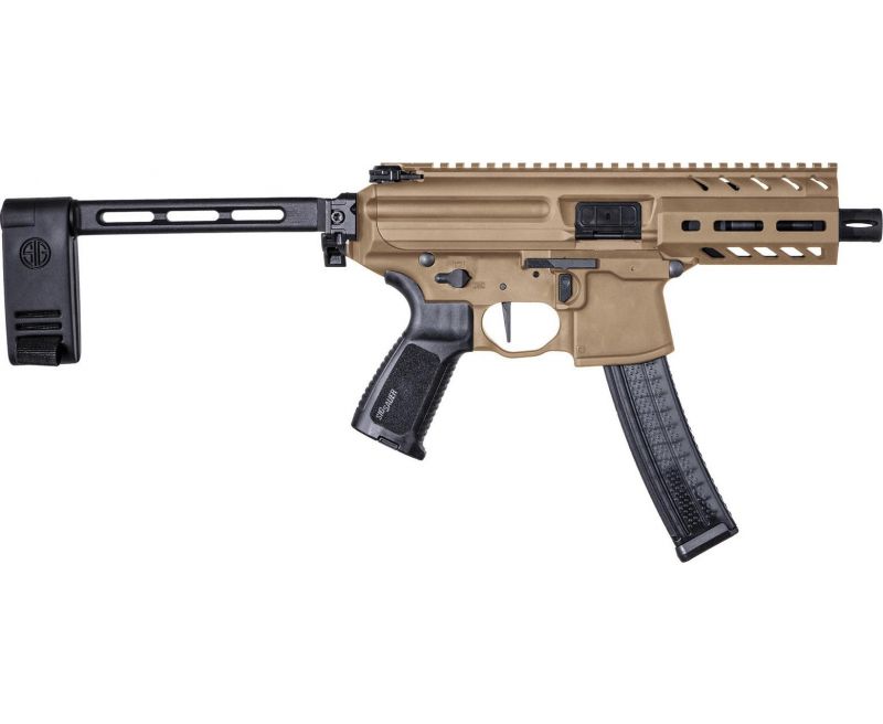 Sig Sauer MPX Copperhead Coyote Tan 9mm 4.5″ 30-Round
