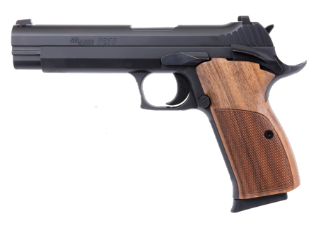 Sig Sauer P210 Standard Full Size Walnut Grips 9mm 5-inch 8Rds