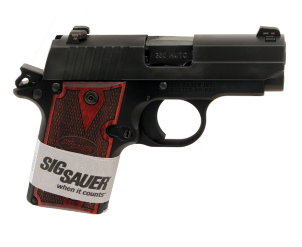 Sig Sauer P238 .380 ACP 2.7-inch 6rds Rosewood Grips Nitron Finish