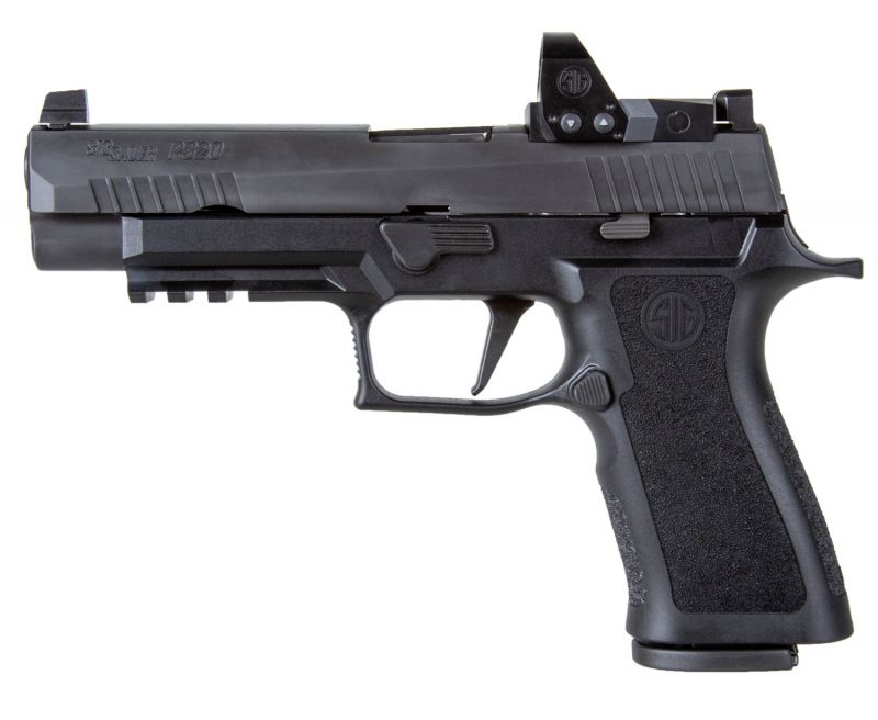 Sig Sauer P320 Full Size with Romeo1 Pro and XRay 3 Suppressor Sights 9mm 4.7″ 17-Rounds