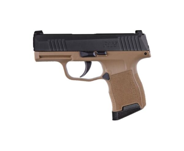 Sig Sauer P365 Flat Dark Earth 9mm 3.1″ Barrel 10-Rounds with Night Sights