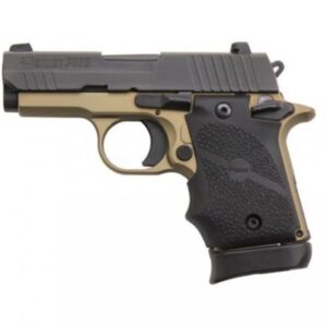 Sig Sauer P938 Micro-Compact 9mm 3″ Barrel 6 RDs Desert Bronze